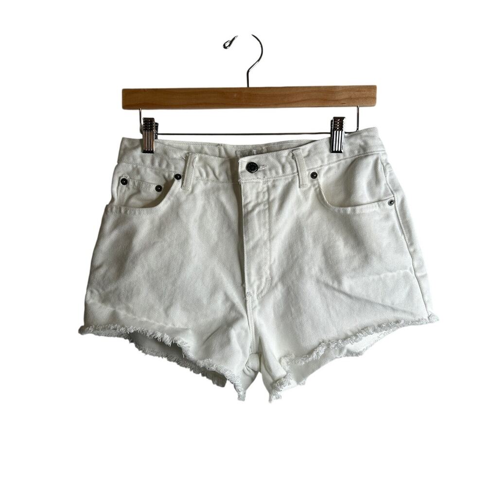 Vintage‎ Moda Intl The London Jean Women's Micro Daisy Duke Shorts Sz 8
